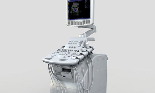 Echocardiography machine for cardiac imaging at Eldorado Hospital
