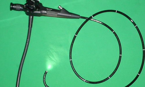Gastrointestinal endoscope for bowel and stomach examination