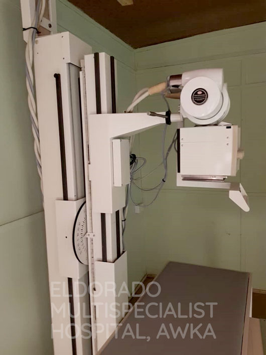 Digital X-ray machine at Eldorado Hospital, Awka